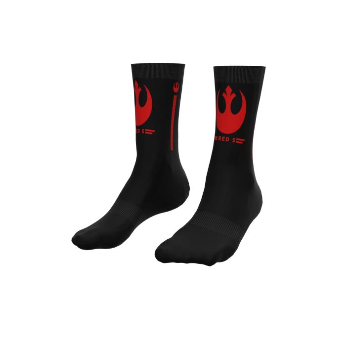 Star Wars Rebel Alliance Red 5 Socks