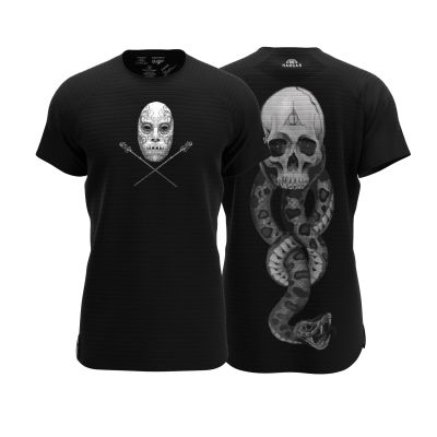 Death Eater T-shirt Front and Back View