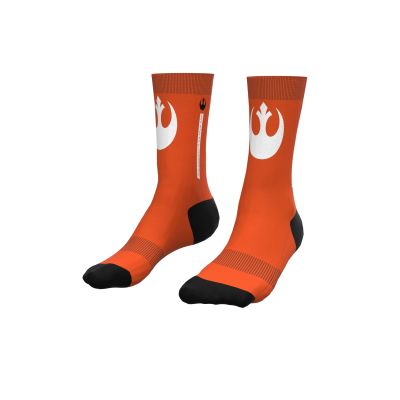Rebel Alliance Orange Uniform Socks